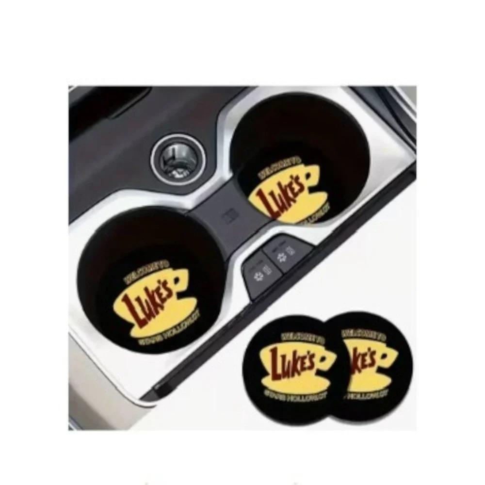 Welcome‎ To Stars Hollow Luke's Diner Car Coasters Gilmore Girls Gift